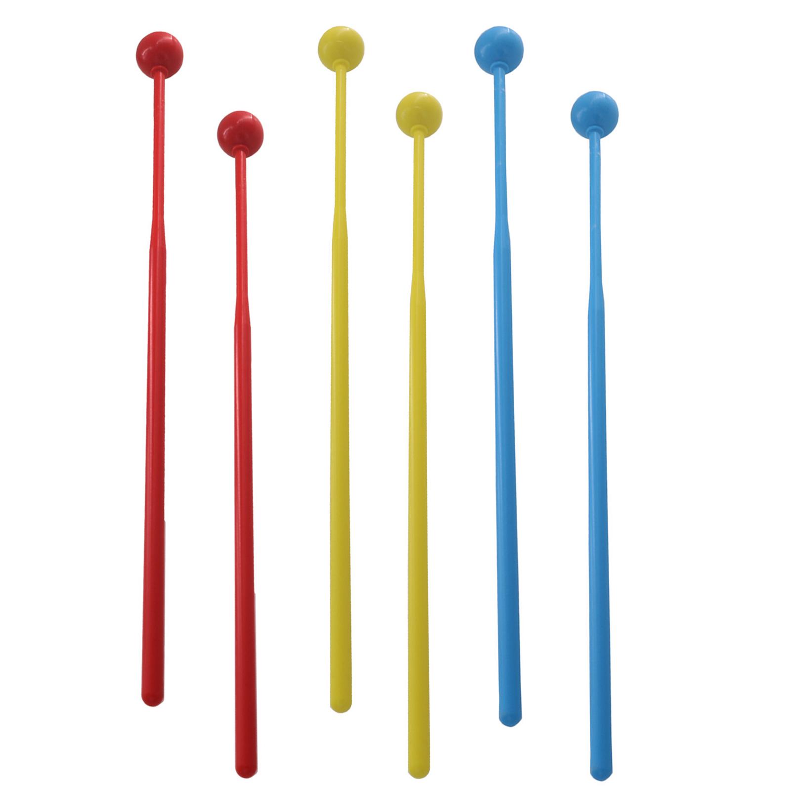 Kids Toys Xylophone - 2ชิ้น Percussion Sticks ค้อน11.8นิ้วความยาวระนาดค้อน Glockenspiel ค้อนสำหรับกลอง