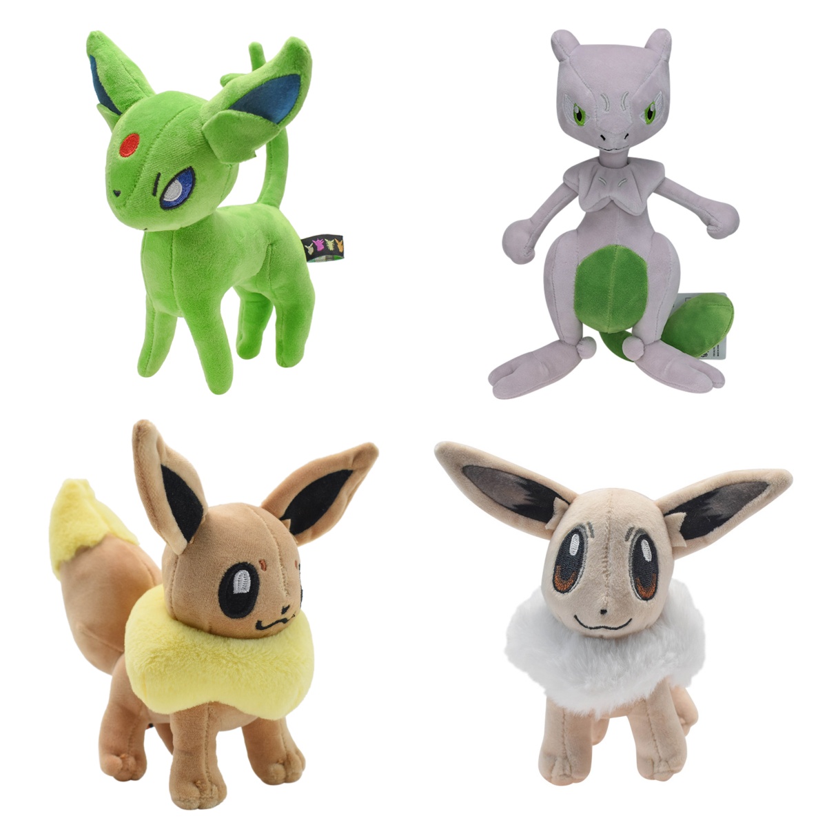 Kids Toys Japan - ตุ๊กตาโปเกมอนนุ่มนิ่ม แบบมันเงา ตัวละครเอสเปียน มิวทู เฟลเรียน อีวุย