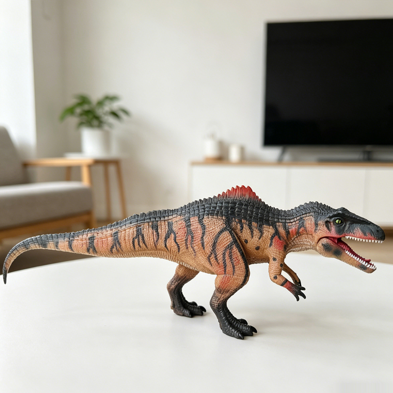 Kids Toys Dinosaur - ของเล่นไดโนเสาร์กิแกโนโตซอรัสที่สมจริงพร้อมขากรรไกรที่ขยับได้ ฟิกเกอร์แอคชั่นเพื่อการศึกษาสำหรับเด็ก ของขวัญคริสต์มาสและอีสเตอร์ที่สมบูรณ์แบบ