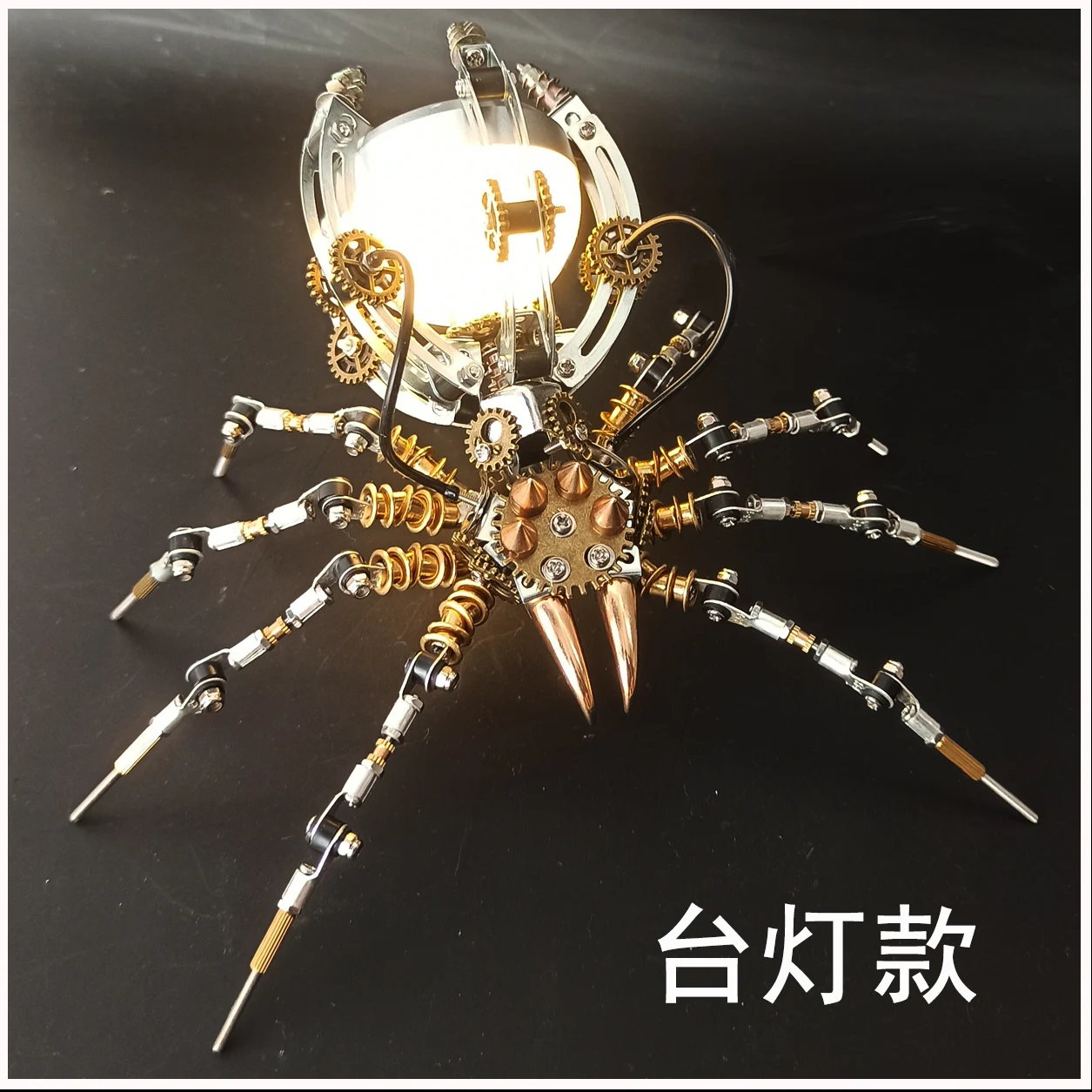 Kids Toys Manufacturers - Wasp Mchanical Spider Octopus 3D ปริศนาโลหะชุดประกอบเครื่องมือแมลง