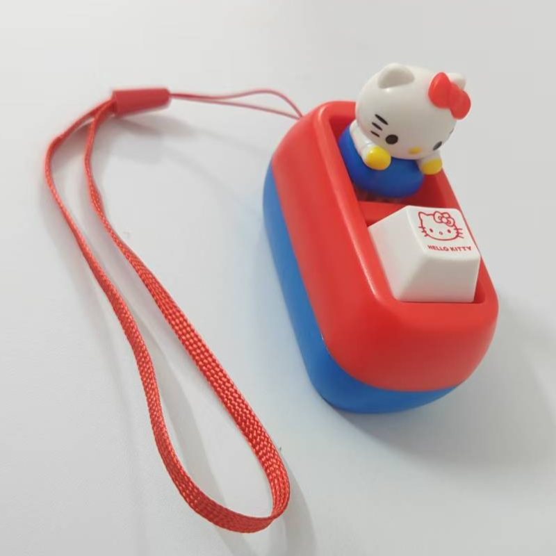 Kids Toys Japan - พวงกุญแจเสียงพูดคุย Hello Kitty น่ารัก บันทึกเสียงได้ ของเล่นฟิดเจ็ต
