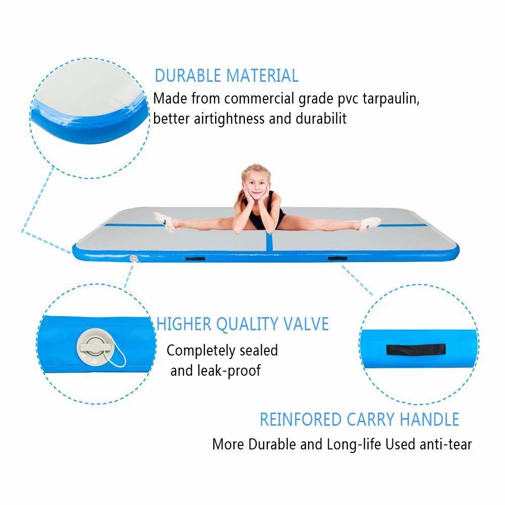 Kids Yoga Toys - เสื่อโยคะเป่าลม 4M แบบพกพา ทำจาก PVC สำหรับยิมนาสติก