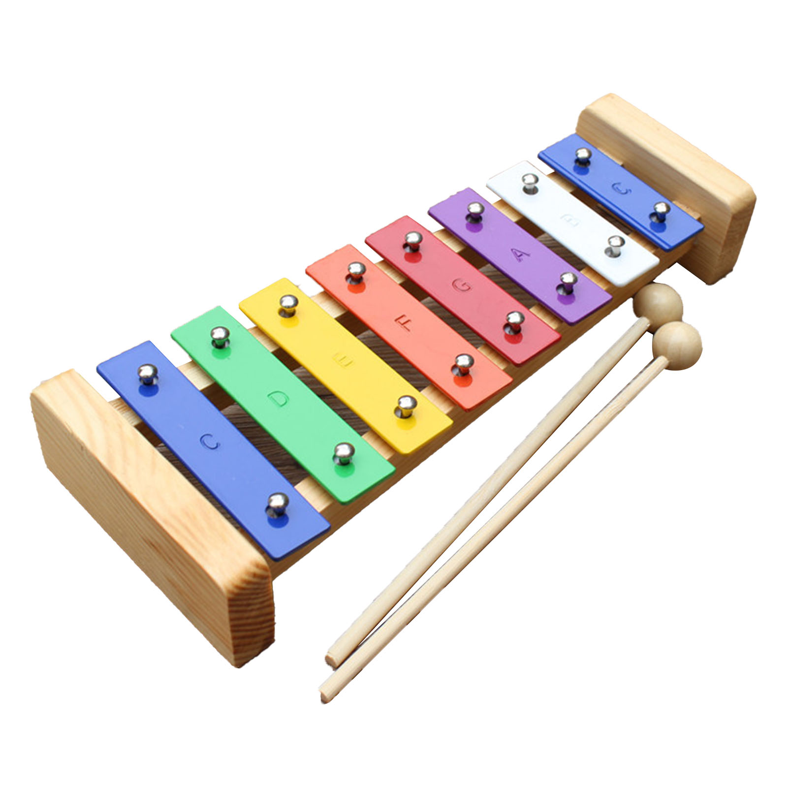 Kids Toys Xylophone - ไซโลโฟน 8 โน้ต ของเล่นเด็ก เครื่องดนตรีเพื่อการศึกษา เครื่องดนตรีประเภทเคาะจังหวะ