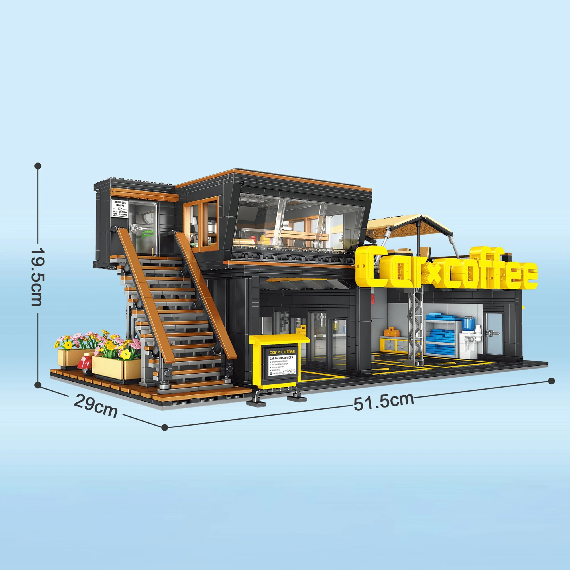 ร้านซ่อมรถกาแฟ คลับรถกาแฟ ตัวต - Kids Toys Store บทวิจารณ์และราคา