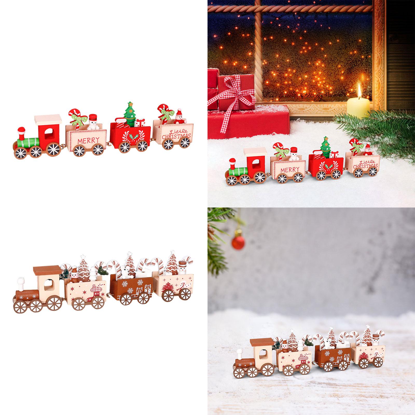 รถไฟไม้เครื่องประดับคริสต์มาสต - Top Kids Xmas Toys บทวิจารณ์และราคา