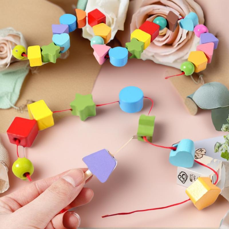 ของเล่นมอนเตสซอรี่สำหรับการเรี - Wooden Blocks Stacking บทวิจารณ์และราคา