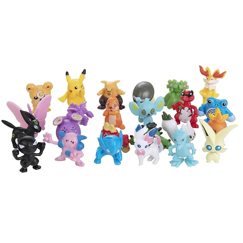 2-3 ซม.Pokemon อะนิเมะรูป Pika - Kids Toys Japan บทวิจารณ์และราคา