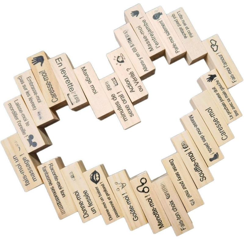 เกมบล็อกเซ็กซ์ 48 ชิ้น สำหรับค - Wooden Blocks Stacking บทวิจารณ์และราคา