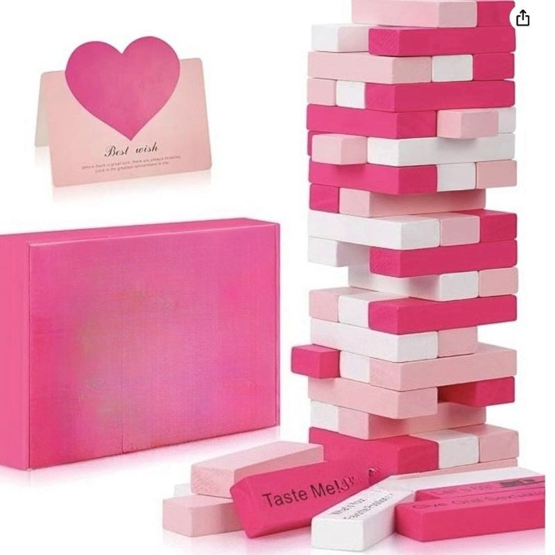 เกมบล็อกเซ็กซ์ 48 ชิ้น สำหรับค - Wooden Blocks Stacking บทวิจารณ์และราคา