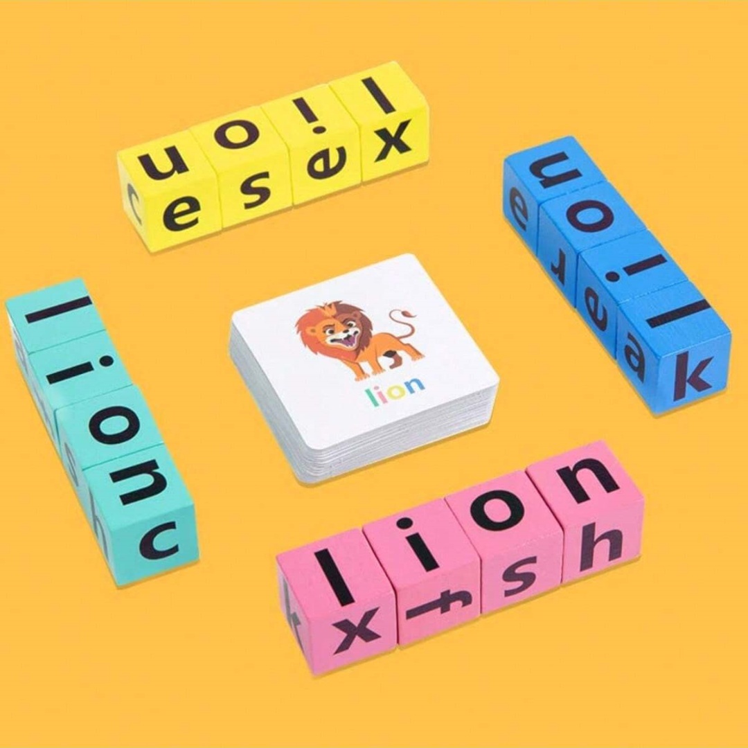 เกมกระดานสะกดคำตัวอักษรสำหรับเ - Wooden Blocks Stacking บทวิจารณ์และราคา