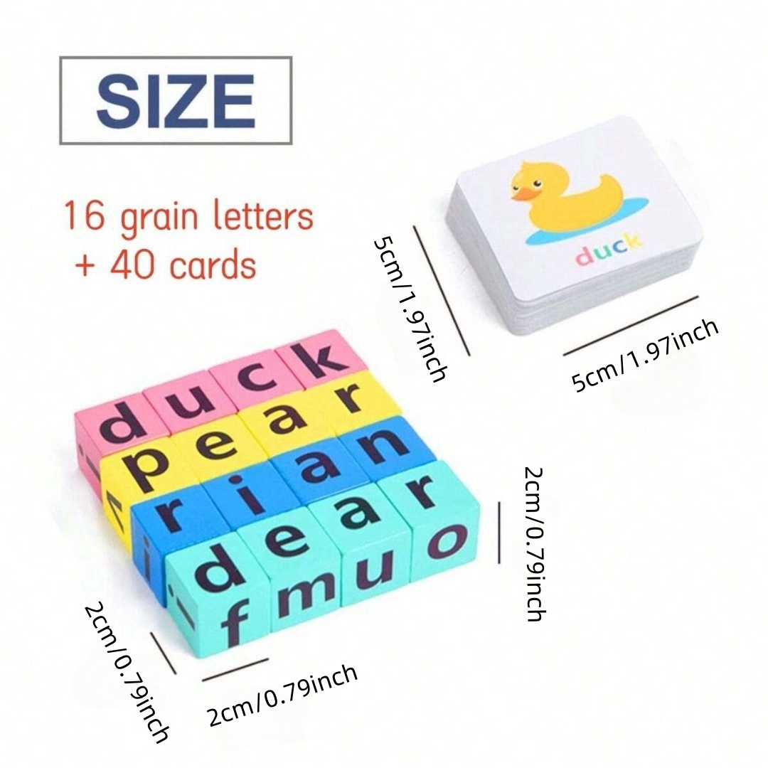 เกมกระดานสะกดคำตัวอักษรสำหรับเ - Wooden Blocks Stacking บทวิจารณ์และราคา