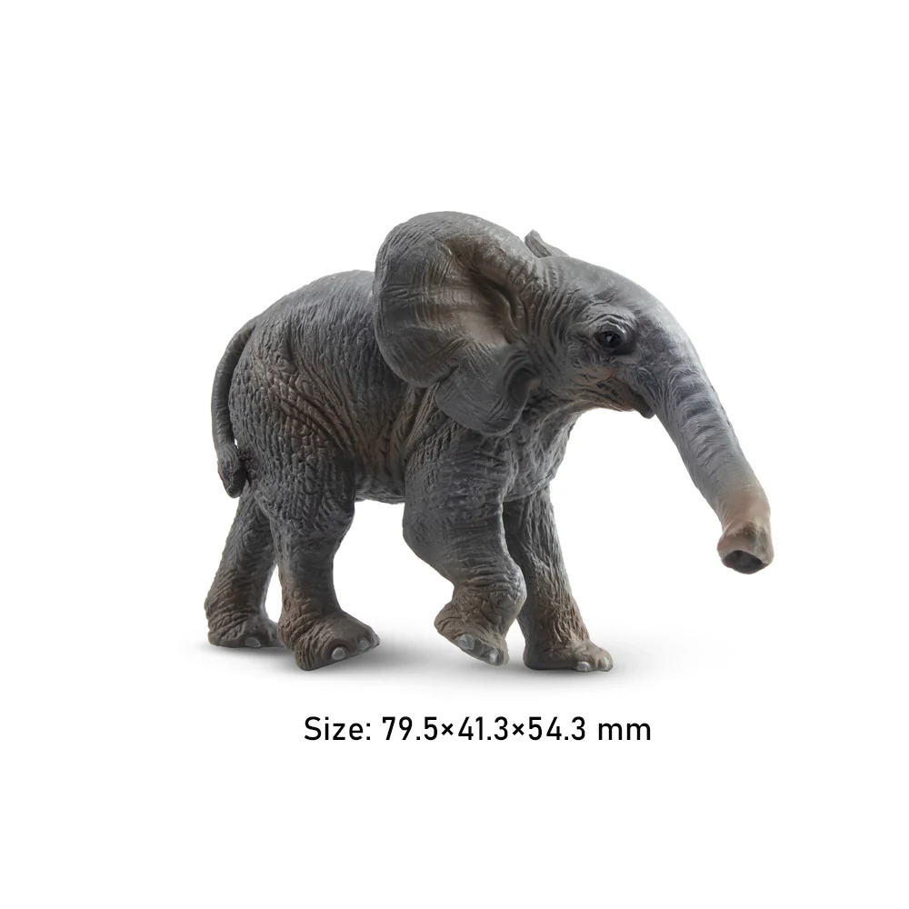 Toymany จําลองช้างลูกวัวสัตว์ป - Kids Toys Elephant บทวิจารณ์และราคา