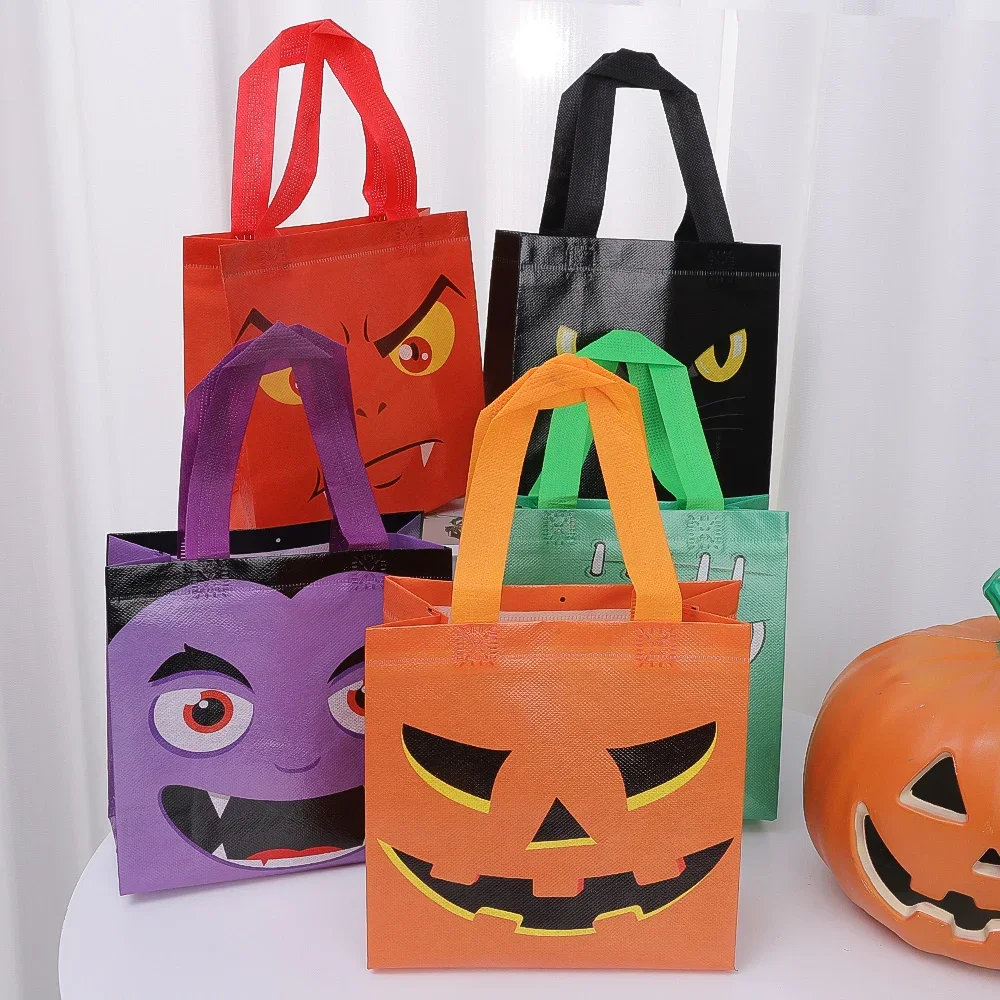 ถุงผ้าไม่ทอสำหรับฮาโลวีน ลายฟั - Kids Toys Packaging บทวิจารณ์และราคา