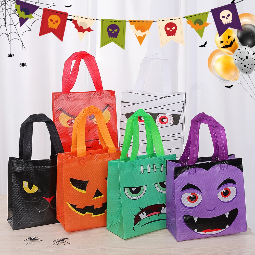 ถุงผ้าไม่ทอสำหรับฮาโลวีน ลายฟั - Kids Toys Packaging บทวิจารณ์และราคา