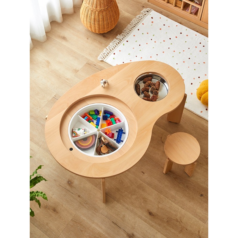 โต๊ะบล็อกอเนกประสงค์ โต๊ะเกมเด - Kids Toys Manufacturers บทวิจารณ์และราคา