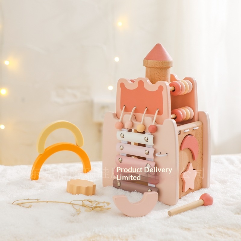 ของเล่นไม้รูปทรงปราสาท 5 in 1  - Kids Toys Xylophone บทวิจารณ์และราคา