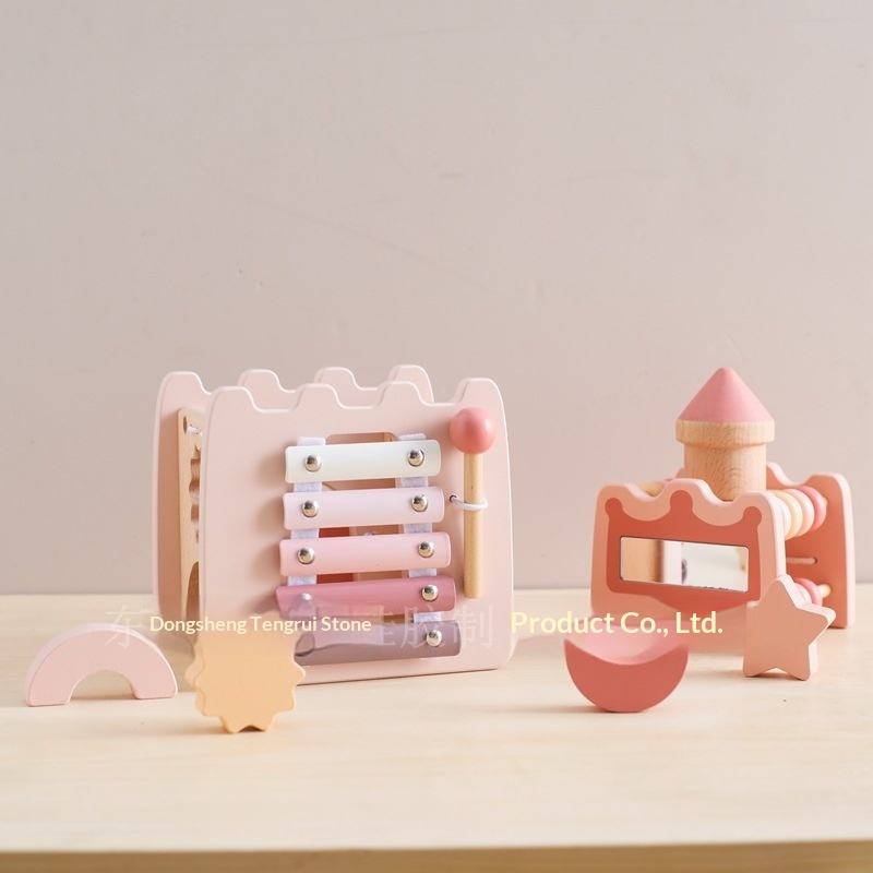 ของเล่นไม้รูปทรงปราสาท 5 in 1  - Kids Toys Xylophone บทวิจารณ์และราคา