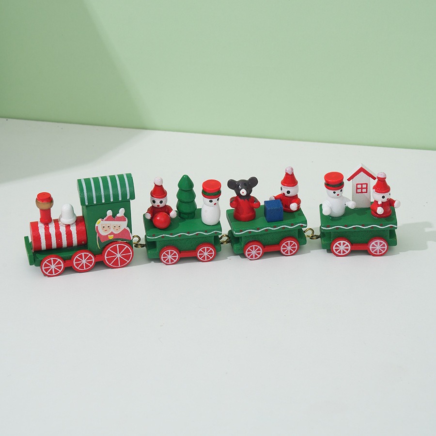 รถไฟคริสต์มาส รถไฟไม้จิ๋วตกแต่ - Top Kids Xmas Toys บทวิจารณ์และราคา