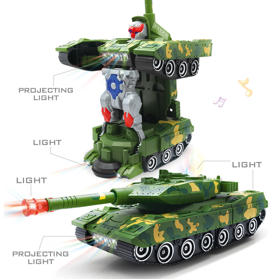 ของเล่นหุ่นยนต์แปลงร่างด้วยไฟฟ - Kids Toys Electric Car บทวิจารณ์และราคา