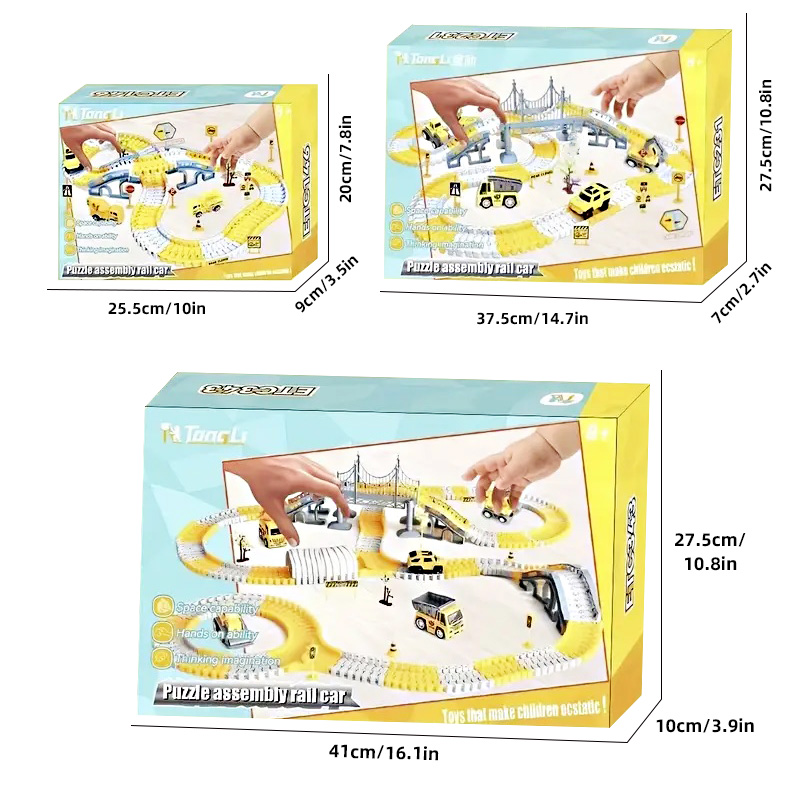 ของเล่นเด็ก รถรางไฟฟ้า DIY ชุด - Kids Toys Electric Car บทวิจารณ์และราคา