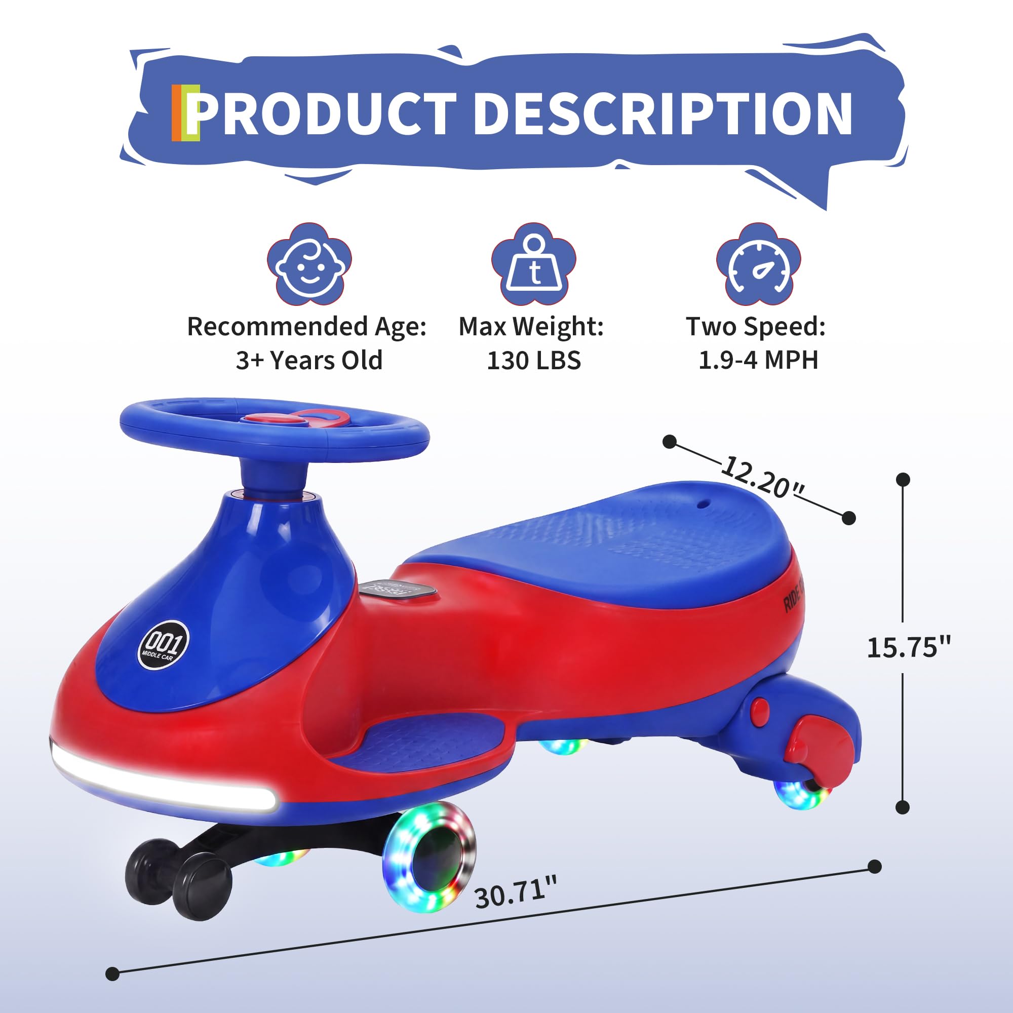 รถโยกไฟฟ้า 12V สำหรับเด็ก พร้อ - Kids Toys Electric Car บทวิจารณ์และราคา