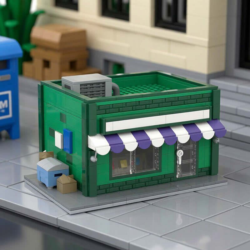 ตัวต่อ MOC ร้านค้าขนาดเล็กแบบโ - Kids Toys Store บทวิจารณ์และราคา