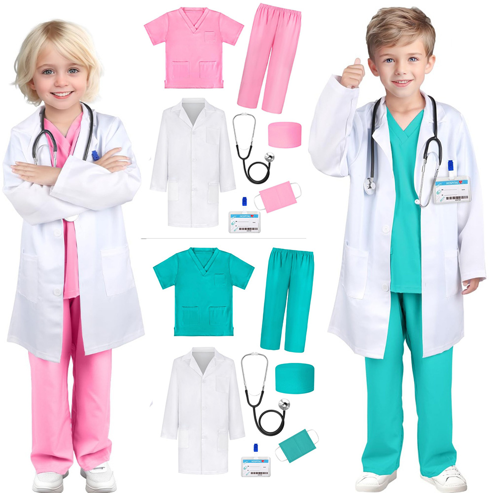 ชายหญิงจําลองหมอพยาบาลชุดทํางา - Top Kids Xmas Toys บทวิจารณ์และราคา