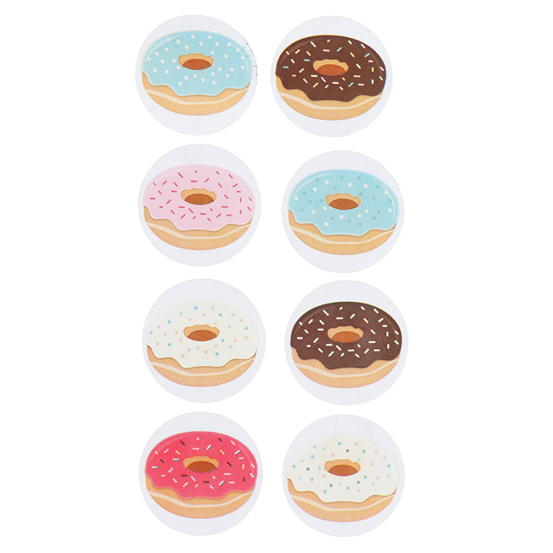 500ชิ้น/ม้วนโดนัทสติกเกอร์ขอบค - Kids Toys Packaging บทวิจารณ์และราคา