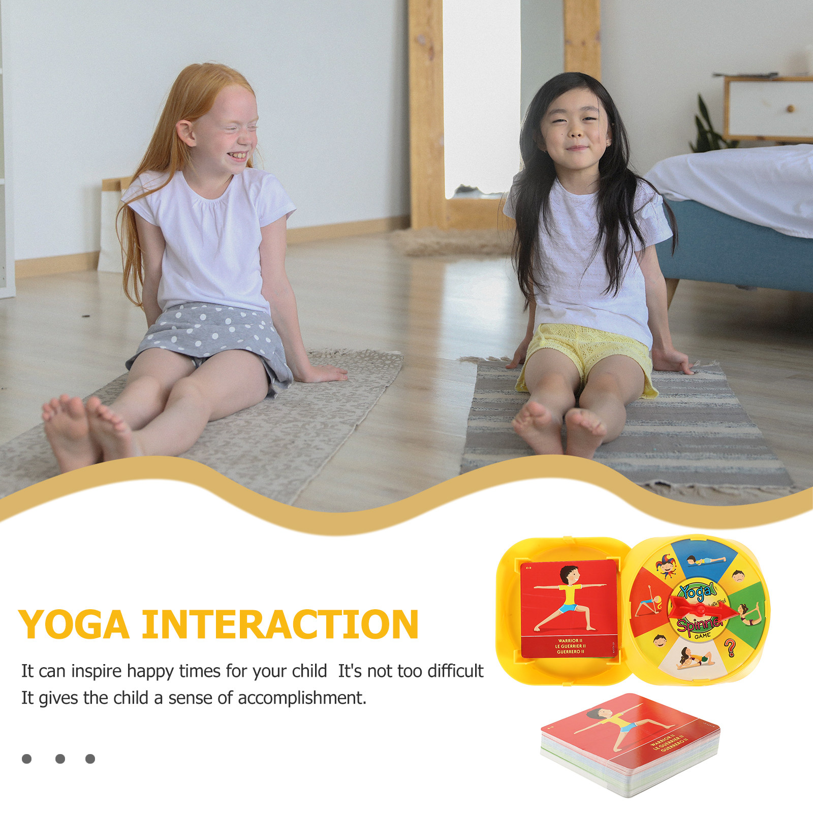 ชุดเกมโยคะแบบอินเทอร์แอคทีฟ 1  - Kids Yoga Toys บทวิจารณ์และราคา