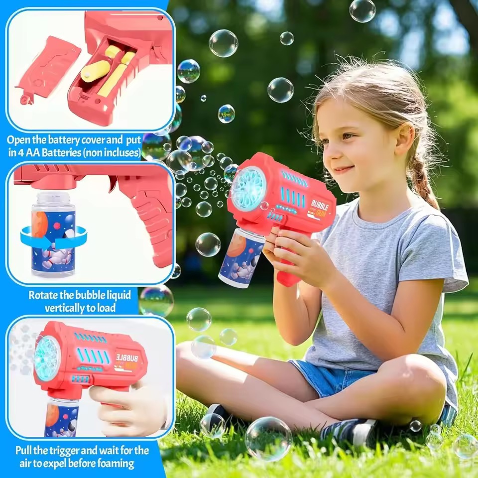 เครื่องทำฟองสบู่อัตโนมัติ, เคร - Kids Toys Packaging บทวิจารณ์และราคา