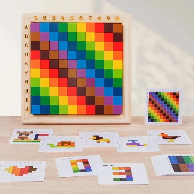 มอนเตสซอรี่ บล็อกไม้เสริมพัฒนา - Wooden Blocks Stacking บทวิจารณ์และราคา