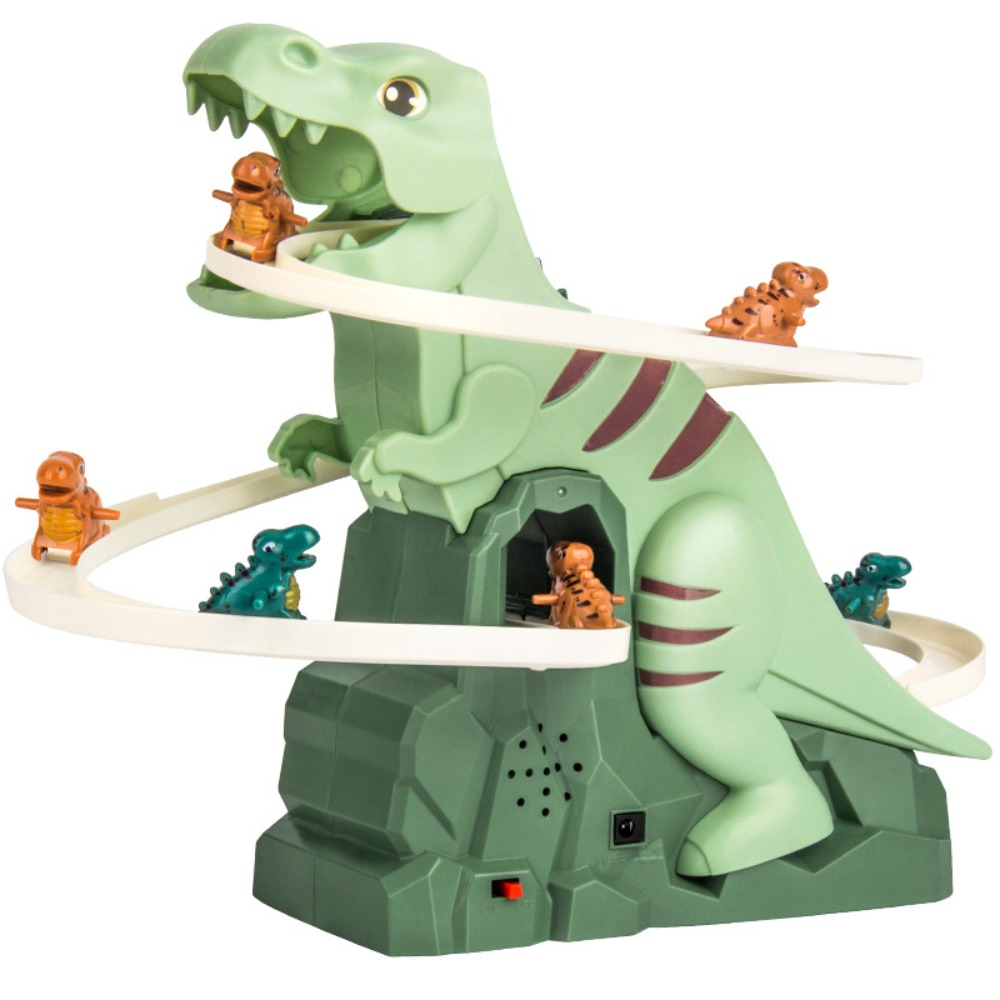 สนามแข่งไดโนเสาร์ไฟฟ้าพร้อมเสี - Kids Toys Dinosaur บทวิจารณ์และราคา