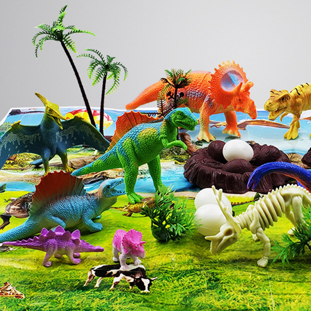 ชุดจำลองไข่ไดโนเสาร์พลาสติกสำห - Kids Toys Dinosaur บทวิจารณ์และราคา