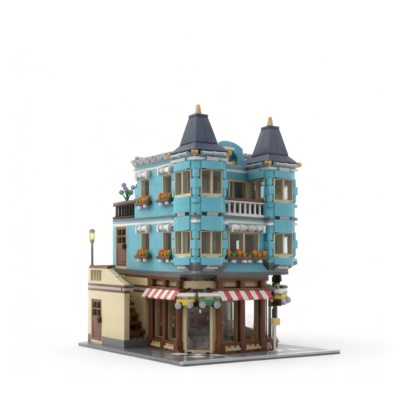 2231 ชิ้น ชุดตัวต่อ MOC Town H - Kids Toys Now บทวิจารณ์และราคา