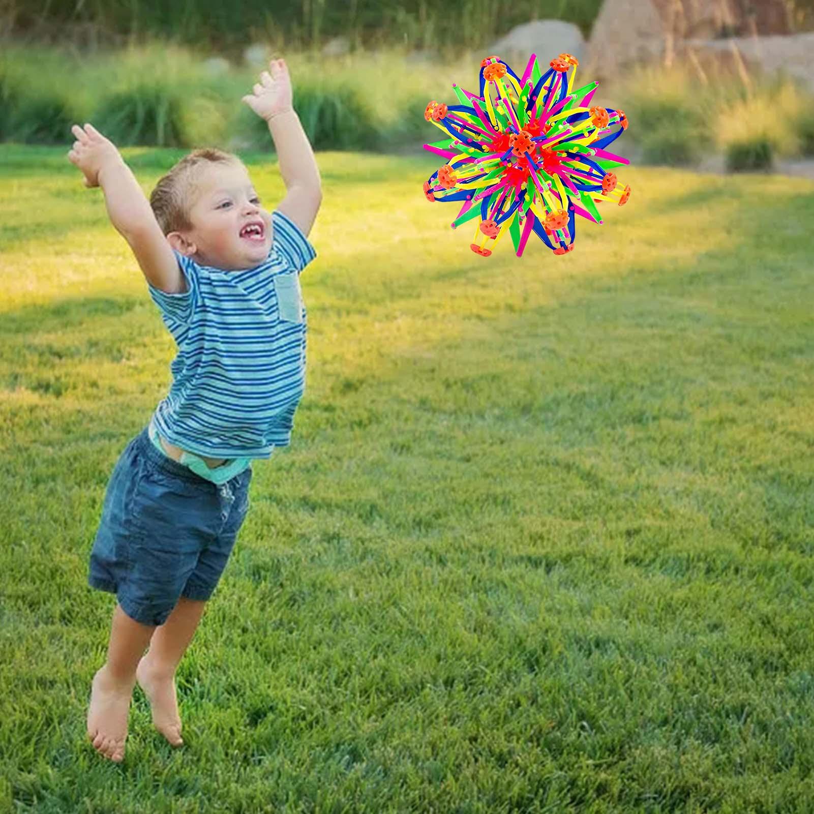 1 ชิ้น ลูกบอลวิเศษขยายได้ ขนาด - Kids Yoga Toys บทวิจารณ์และราคา