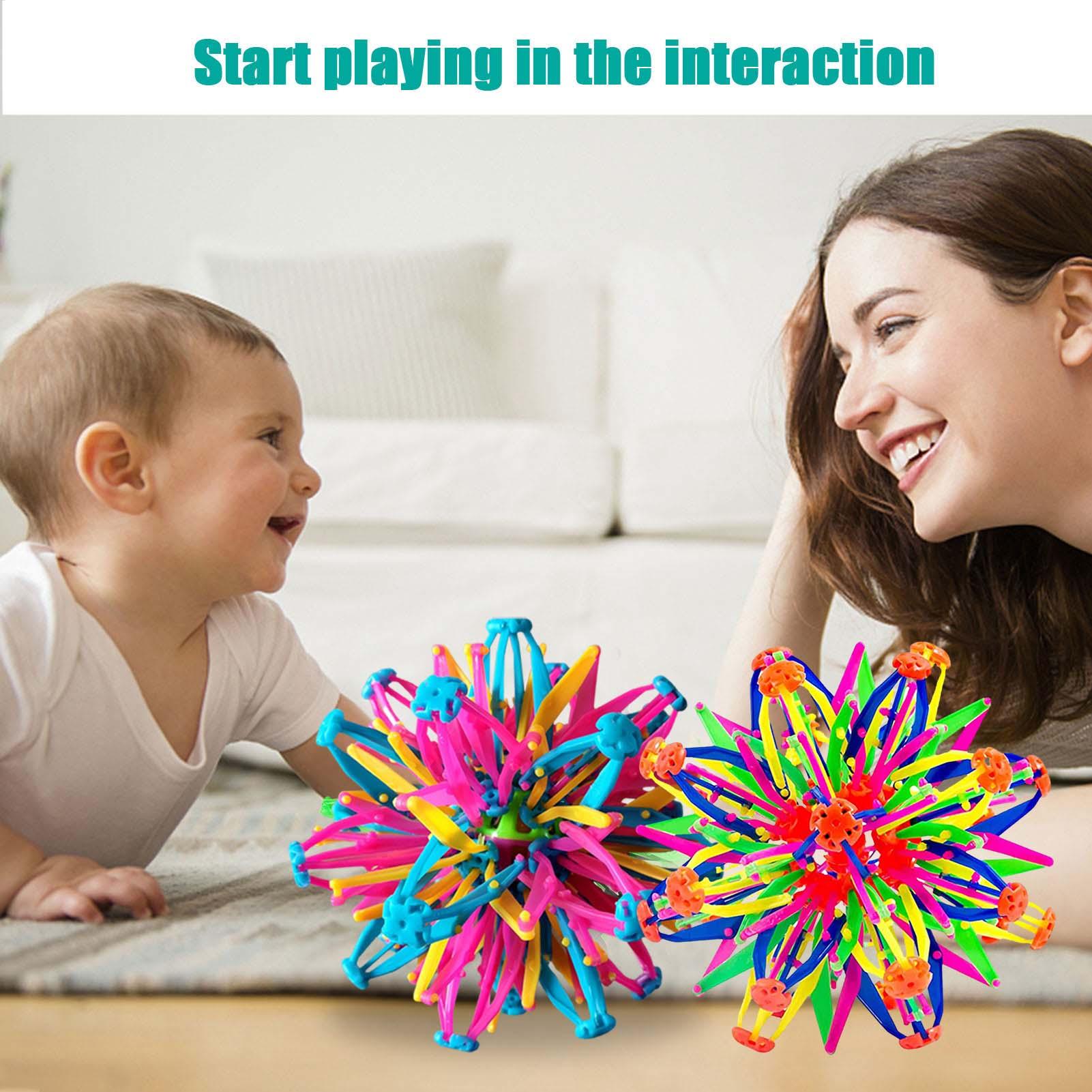 1 ชิ้น ลูกบอลวิเศษขยายได้ ขนาด - Kids Yoga Toys บทวิจารณ์และราคา
