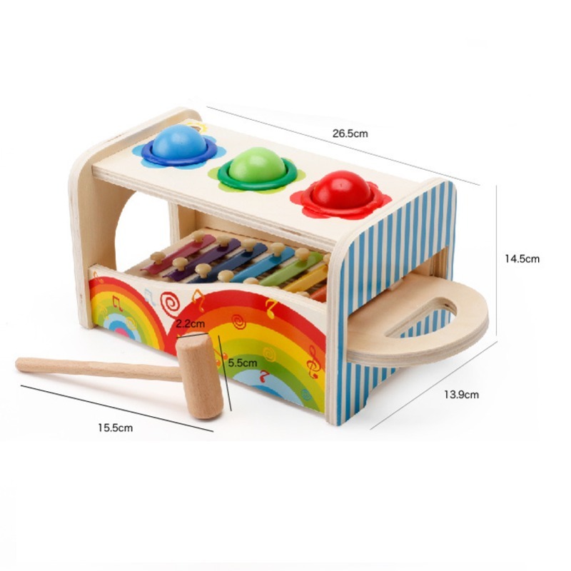 Pound & Tap Bench พร้อมสไลด์ออ - Kids Toys Xylophone บทวิจารณ์และราคา